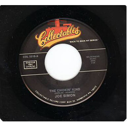 Joe Simon The Chokin' Kind / Nine Pounds Steel USED VINYL 7INCH 45 RPM SINGLE