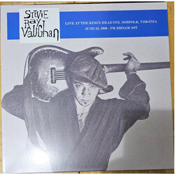 Stevie Ray Vaughan Live At The King's Head Inn, Norfolk, Virginia  June 22, 1980 - FM Broadcast Vinyl LP USED