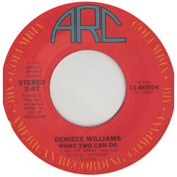 Deniece Williams What Two Can Do USED VINYL 7INCH 45 RPM