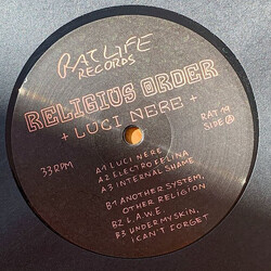 Religius Order Luci Nere USED VINYL 12INCH 33 S RPM
