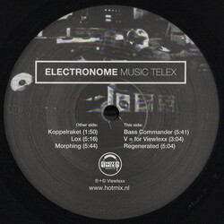 Electronome Music Telex USED VINYL 12INCH 33 S RPM REISSUE REMASTERED