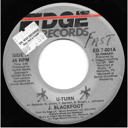 J. Blackfoot U-Turn USED VINYL 7INCH 45 RPM SINGLE