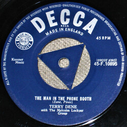 Terry Dene / The Malcolm Lockyer Group A White Sport Coat (And A Pink Carnation) USED VINYL 7INCH 45 RPM