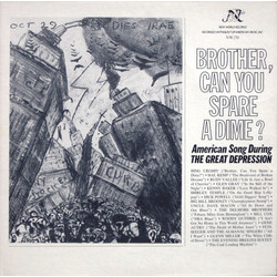 Various Brother, Can You Spare A Dime? (American Song During The Great Depression) Vinyl LP USED