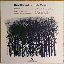 David Diamond (2) / Peter Mennin Symphony No. 4, Symphony No. 7 Vinyl LP USED