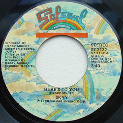 Skyy Here's To You USED VINYL 7INCH 45 RPM STYRENE STEREO