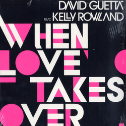 David Guetta / Kelly Rowland When Love Takes Over USED VINYL 12INCH 33 S RPM 45 RPM