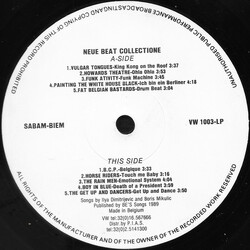 Various Neue Beat Collectione Vinyl LP USED