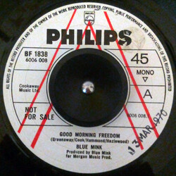 Blue Mink Good Morning Freedom USED VINYL 7INCH 45 RPM PROMO MONO