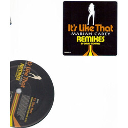 Mariah Carey It's Like That (Remixes) USED VINYL 12INCH 33 S RPM SINGLE