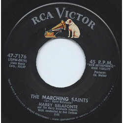 Harry Belafonte The Marching Saints USED VINYL 7INCH SINGLE 45 RPM