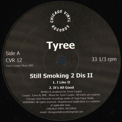 Tyree Cooper Still Smoking 2 Dis II USED VINYL 12INCH 33 S RPM
