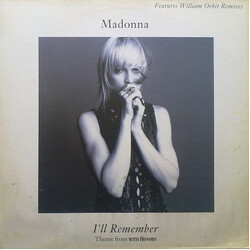 Madonna I'll Remember (Theme From 'With Honors') USED VINYL 12INCH 33 S RPM