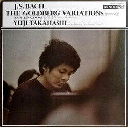 Yuji Takahashi / Johann Sebastian Bach The Goldberg Variations, BWV 988 • Fourteen Canons, BWV 1087 Vinyl LP USED