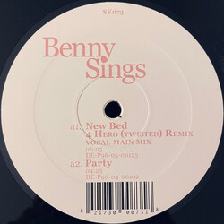 Benny Sings New Bed USED VINYL 12INCH 45 RPM
