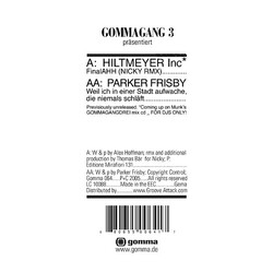 Hiltmeyer Inc / Parker Frisby Gommagang 3 USED VINYL 12INCH 45 RPM