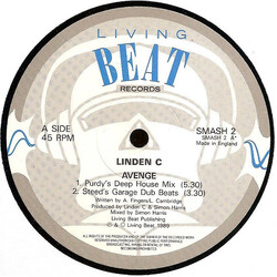 Linden C Avenge USED VINYL 12INCH 45 RPM