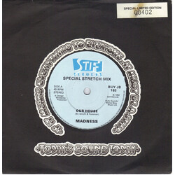 Madness Our House USED VINYL 7INCH 45 RPM SINGLE LIMITED EDITION NUMBERED