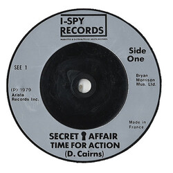 Secret Affair Time For Action USED VINYL 7INCH 45 RPM SINGLE