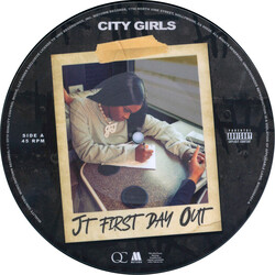 City Girls (3) JT First Day Out USED VINYL 7INCH 45 RPM SINGLE PICTURE DISC