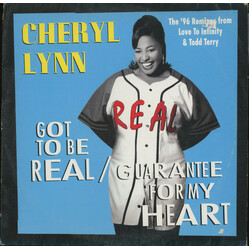 Cheryl Lynn Got To Be Real / Guarantee For My Heart USED VINYL 12INCH