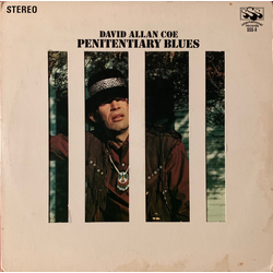 David Allan Coe Penitentiary Blues Vinyl LP USED