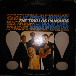 Trio Los Panchos By Special Request Sing Great Love Songs In English Vinyl LP USED