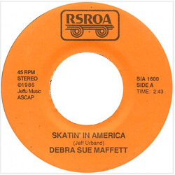 Debra Sue Maffett Skatin' In America USED VINYL 7INCH 45 RPM