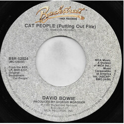 David Bowie / Giorgio Moroder Cat People (Putting Out Fire) USED VINYL 7INCH SINGLE