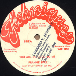 Frankie Paul You Are So Good To Me Vinyl 12" USED