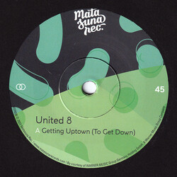 United 8 / Tony Alvon & The Belairs Getting Uptown (To Get Down) / Sexy Coffee Pot USED VINYL 7INCH 45 RPM SINGLE REISSUE REMASTERED STEREO
