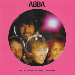 ABBA The Day Before You Came / Cassandra USED VINYL 7INCH 45 RPM SINGLE PICTURE DISC REISSUE