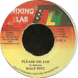 Half Pint (3) Please Oh Jah USED VINYL 7INCH 45 RPM