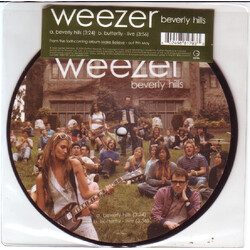 Weezer Beverly Hills USED VINYL 7INCH PICTURE DISC