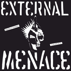External Menace Youth Of Today E.P. USED VINYL 7INCH 45 RPM EP REISSUE