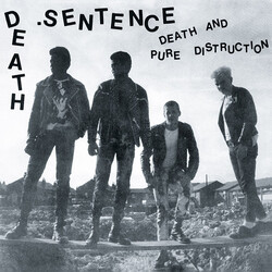 Death Sentence (2) Death And Pure Distruction USED VINYL 7INCH 45 RPM EP REISSUE