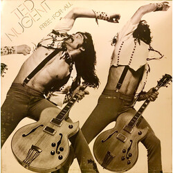 Ted Nugent Free-For-All Vinyl LP USED