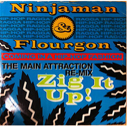 Ninjaman / Flourgon Zig It Up USED VINYL 12INCH 45 RPM