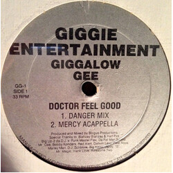 Giggalow Gee Doctor Feel Good USED VINYL 12INCH 33 S RPM
