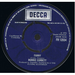 Ronnie Corbett Fanny / To Get A Laugh USED VINYL 45 RPM 7INCH SINGLE