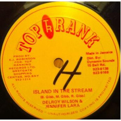 Delroy Wilson / Jennifer Lara Island In The Stream USED VINYL 12INCH