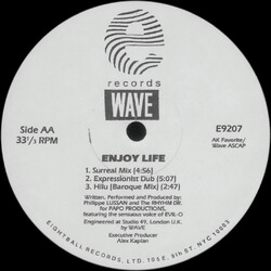 Wave Enjoy Life USED VINYL 12INCH 33 S RPM 45 RPM