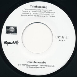 Chumbawamba Tubthumping USED VINYL 7INCH 45 RPM SINGLE
