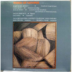 The Northwestern University Symphonic Wind Ensemble Winds Of Change Vinyl LP USED