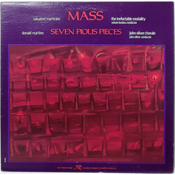 Salvatore Martirano / Donald Martino Mass / Seven Pious Pieces Vinyl LP USED