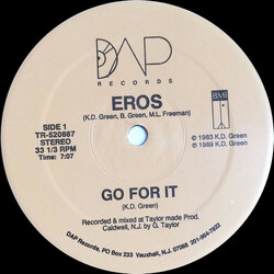 Eros (20) Go For It USED VINYL 12INCH 33 S RPM STEREO