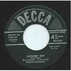 George Siravo And His Orchestra Showin' Off / That Goodnight Kiss USED VINYL 7INCH 45 RPM