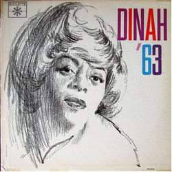 Dinah Washington Dinah '63 Vinyl LP USED