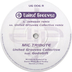 United Grooves Collective / GodsGift MIC Tribute USED VINYL 12INCH 45 RPM 33 S RPM