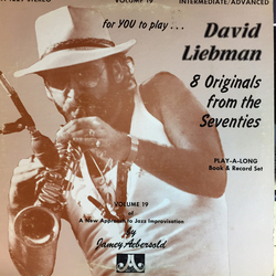 David Liebman 8 Originals From The Seventies Vinyl LP USED